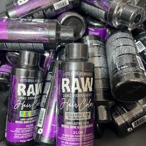 NEW RAW Demi-Permanent Hair Color - Plum 20 bottles